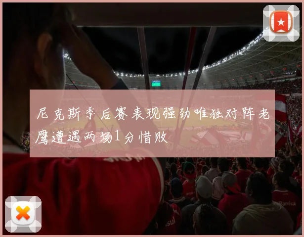尼克斯季后赛表现强劲唯独对阵老鹰遭遇两场1分惜败